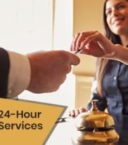 Concierge Services provided in a hotel