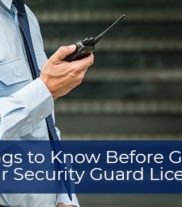 How to become a security guard